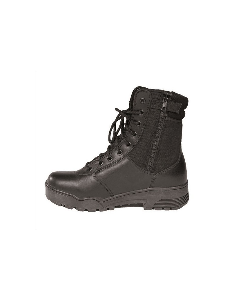 Boots Tactical Stiefel Leder/Cordura M.RV Preta [Mil-Tec]