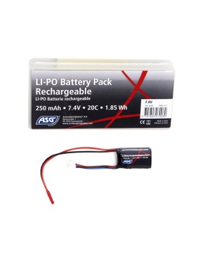 Bateria Li-Po 7.4v 250mAh...
