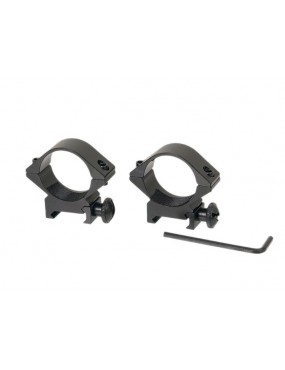 Low 30mm Mounting Rings for RIS Rail [A.C.M.]