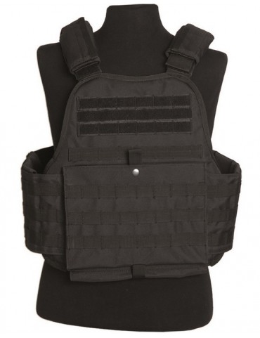Tactical Vest Plate Carrier - Black [Mil-Tec]
