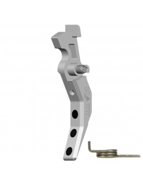 CNC Aluminium Advanced Trigger - Style C Silver [Maxx Model]